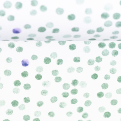 Jersey "nautical baby" Punkte blau grün